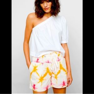 NWT Anthro Rails Samara Diamond Tie Dye Shorts size small